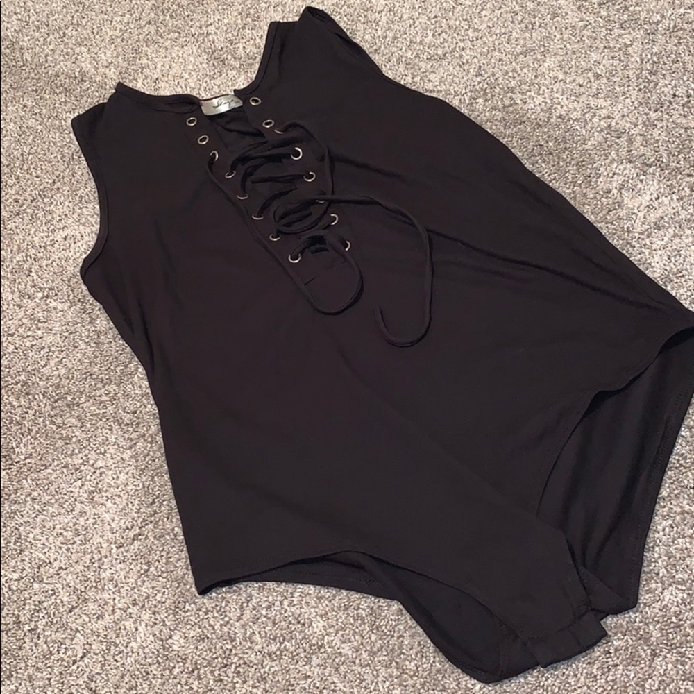lace up body suit